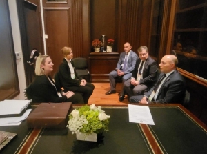 Beynəlxalq konfrans çərçivəsində nazir Anar Kərimov bir sıra ikitərəfli görüşlər keçirib