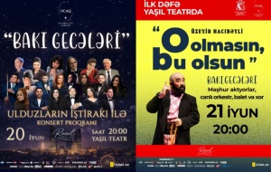 İki m&ouml;htəşəm iyun gecəsi sizləri g&ouml;zləyir