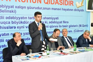 “Ədəbiyyat ruhun qidasıdır&quot; adlı ədəbi-bədii görüş keçirilib