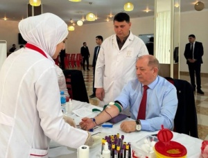 Beyləqanda &ldquo;Talassemiyasız həyat naminə&rdquo; qanvermə aksiyası ke&ccedil;irilib