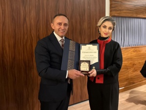 Azərbaycanlı dizayner Ankarada mükafata layiq görülüb