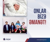 “YAŞAT&quot; Fondunun &quot;Onlar bizə əmanət&quot; layihəsi davam edir