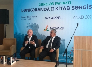 Lənkəranda II Kitab Sərgisinin açılışı oldu, yazıçı Varisin oxucularla görüşü keçirildi