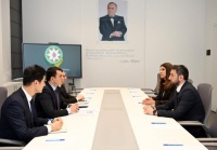 Mədəniyyət naziri dördüncü “Yüksəliş” müsabiqəsinin qalibi ilə görüşüb