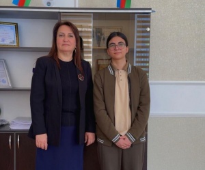 &ldquo;Bir direktor, bir şagird&rdquo; Sevda Abdullayeva və Əsnad Ələsgərli ilə