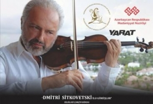Mədəniyyət Nazirliyi dünyaşöhrətli violin ifaçısı Dmitri Sitkovetskini Bakıya dəvət edib