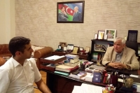 Kamal Abdulla: “Mən çox çalışdım ki, ədəbi prosesə bir dinamika, bir canlanma gətirim”.