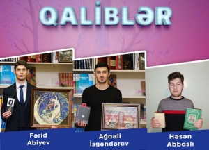 &quot;Sirlər Xəzinəsi&quot; intellektual müsabiqəsinin qalibləri mükafatlandırılıb