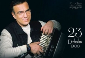 Bir elan: Xalq artisti Ənvər Sadıqov ilk solo konsertinin vaxtı dəqiqləşib