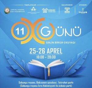 Bakıda &ldquo;Oxu G&uuml;n&uuml;&ndash;11 Kitab Festivalı&rdquo; ke&ccedil;iriləcək