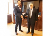 Mədəniyyət Nazirinin   birinci müavini Elnur Əliyev tanınmış bəstəkar Oqtay Rəcəbovla görüşüb