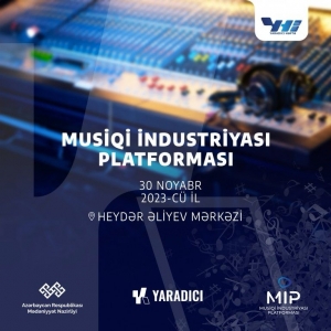 “Yaradıcı Həftə”də Musiqi Sənayesi Platforması təşkil olunacaq
