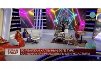 Qazaxıstan televiziyasında Azərbaycanın milli-mədəni dəyərlərindən bəhs edilib