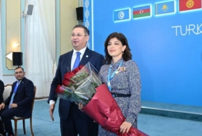 Günay Əfəndiyeva Qazaxıstanın Ali diplomatik medalı ilə təltif olunub