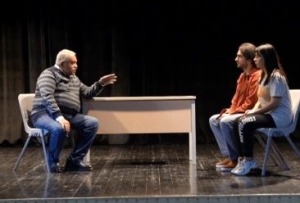 Xalq artisti Cahangir Novruzovun II “4.4 Qısa Tamaşalar Festivalı” çərçivəsində ustad dərsi olub