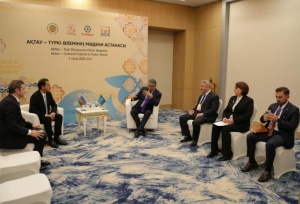 TÜRKSOY ilə Azərbaycan arasında əməkdaşlıq məsələləri müzakirə olunub