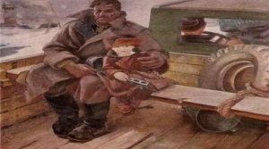 Rəsm qalereyası: Vidadi Nərimanbəyov, “Müharibənin siması”