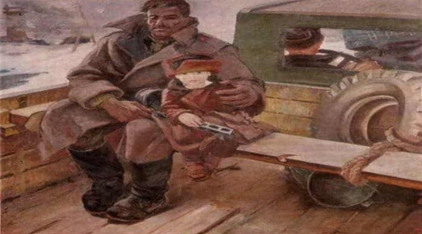 Rəsm qalereyası: Vidadi Nərimanbəyov, “Müharibənin siması”