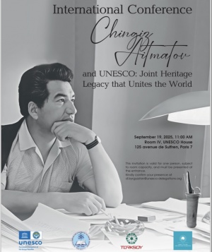 TÜRKSOY-la Türk Mədəniyyəti və İrsi Fondunun Qırğızıstanda Çingiz Aytmatov konfransı