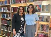 BİR DİREKTOR, BİR ŞAGİRD layihəsində Tünzalə Zeynalova və Elmira Abbaslı