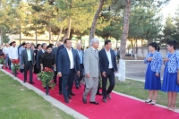 Özbəkistanda Azərbaycan Milli Mədəniyyət Mərkəzinin yeni ofisinin açılışı olub