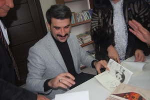 İmişlidə şair Şəhriyar del Gerani ilə görüş keçirilib