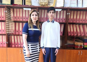 &ldquo;Bir direktor, bir şagird&rdquo; layihəsində Xoşqədəm Məmmədova və Əli Şahpələngli