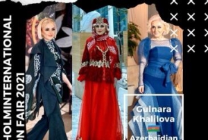 Gülnarə Xəlilovanın “Qarabağ Azərbaycandır!” kolleksiyası Stokholm Beynəlxalq Moda Sərgisində təqdim olunacaq