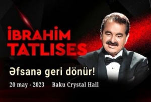 Milyonların sevimlisi İbrahim Tatlısəs Bakıya gəlir