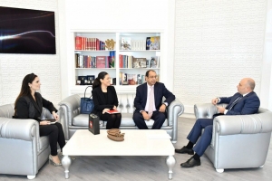 Mədəniyyət naziri &quot;CNN&quot; telekanalının nümayəndələri ilə görüşüb
