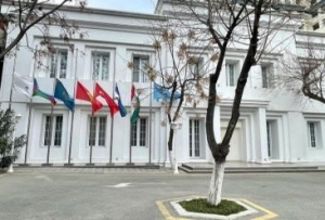 Beynəlxalq Türk Mədəniyyəti və İrsi Fondunda bayraqlar yarıya endirilib