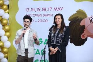 Şirin Kreydeh V Uşaq Kitab Festivalında seminar ke&ccedil;ib