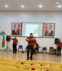 Oğuzda &quot;Poeziyamızın parlaq günəşi - Bəxtiyar Vahabzadə&quot;  adlı ədəbi-bədii gecə keçirilib