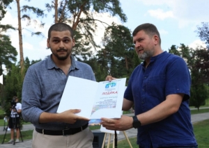 Azərbaycanlı rəssam Ukraynada təltif olunub
