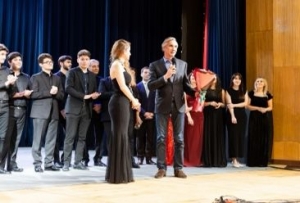 Bakı Musiqi Akademiyasında Fikrət Əmirovun 100 illiyinə həsr olunan təntənəli konsert keçirilib